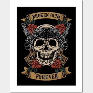 Broken Guns Posters and Art